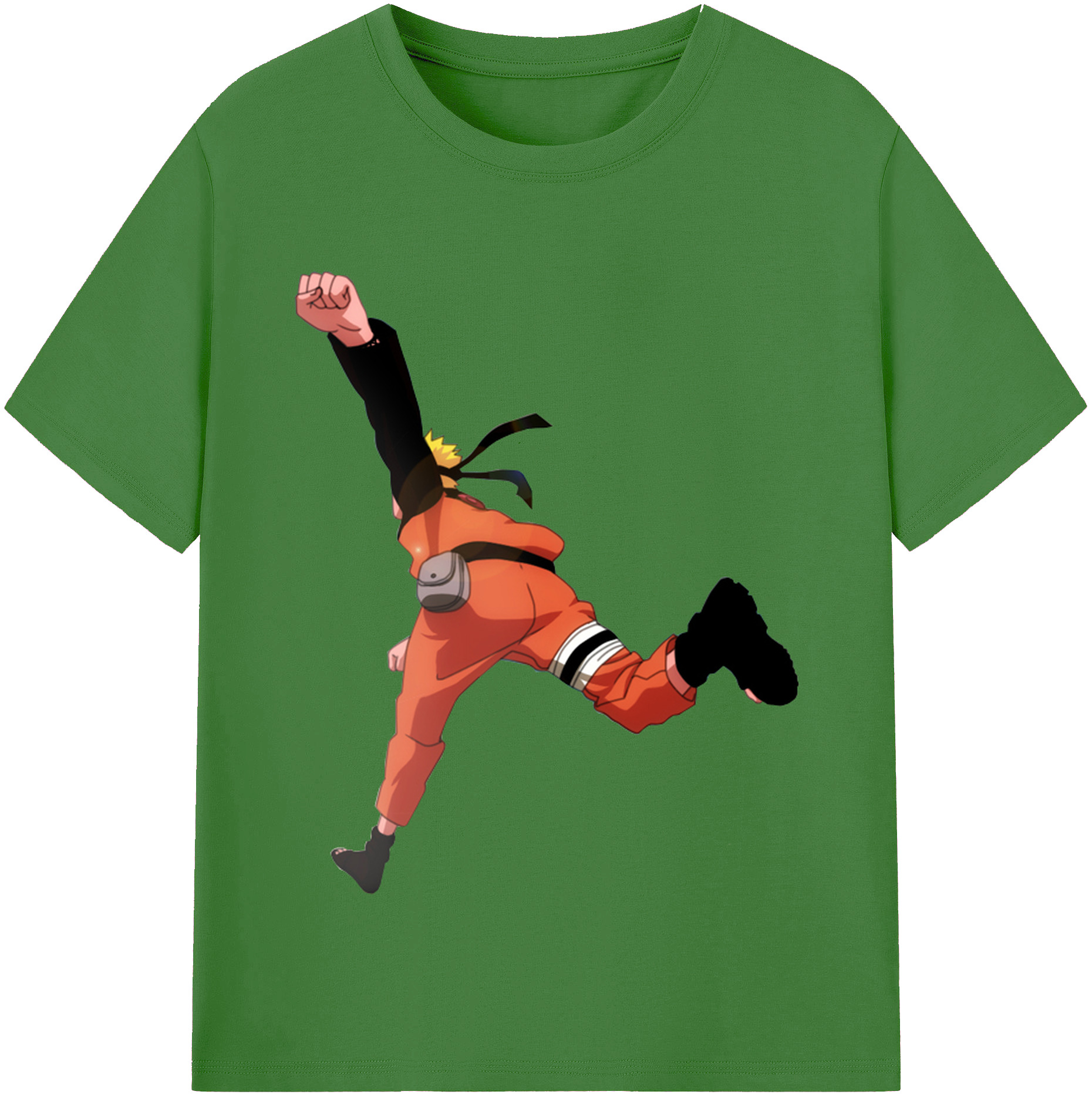 （画像用） NARUTO -ナルト- うずまき ナルト Uzumaki Naruto レディースカジュアルプリントTシャツ（綿100％）